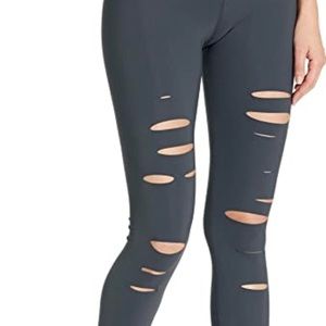 Alo leggings size XS, dark grey.